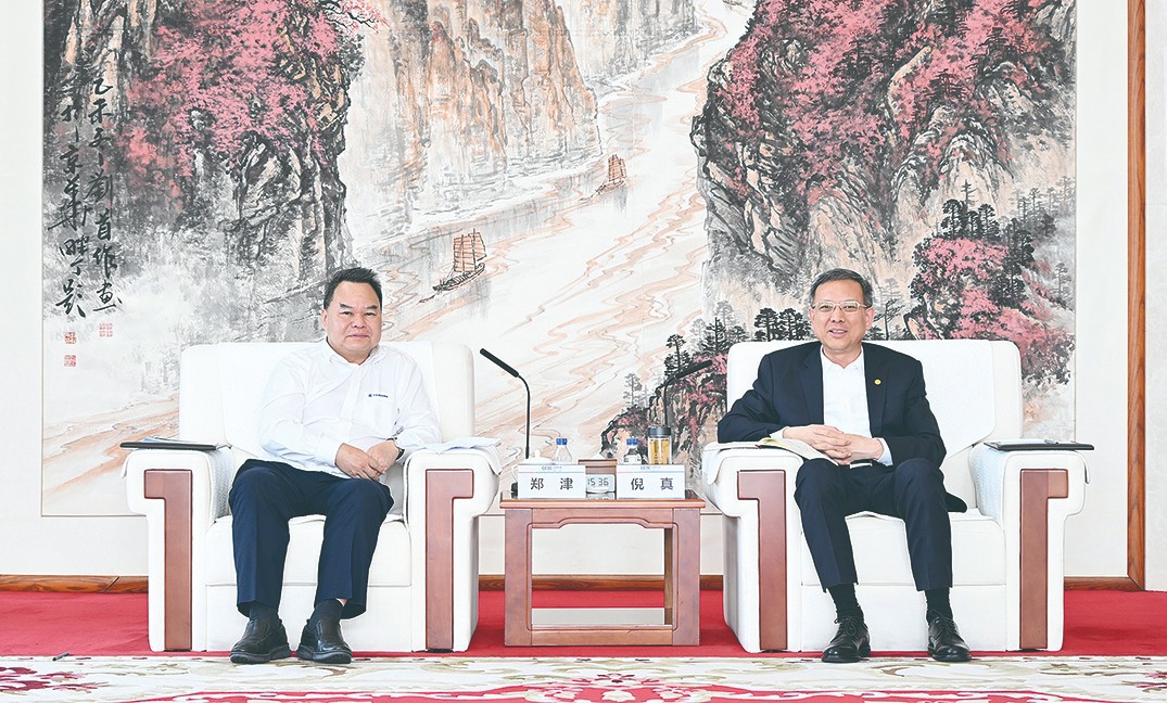 中國能建與柳工集團共商高端裝備與綠色建造協同創新